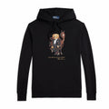 Fleece-Hoodie mit Polospiel-Motiv