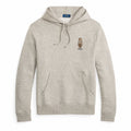 Fleece-Kapuzenpullover mit Polospiel-Motiv