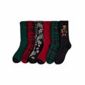 Baumwoll-Mix-Socken im 6er-Pack mit Polospiel-Motiv