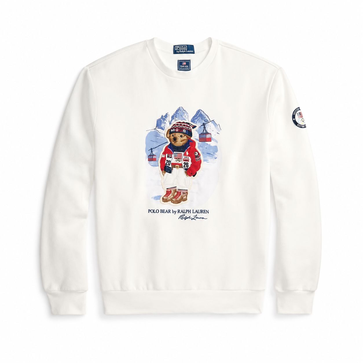 Sweatshirt mit Team-US-Logo