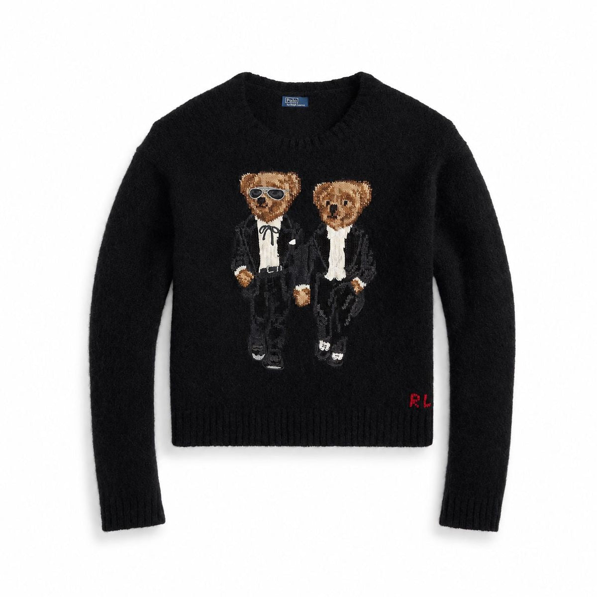 Pullover mit Tuxedo-Motiv