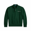 Logo-Sweatshirt mit Polokragen Herren