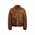 Leder-Fliegerjacke Herren