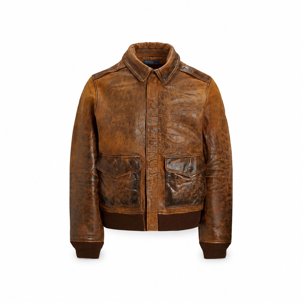 Leder-Fliegerjacke Herren
