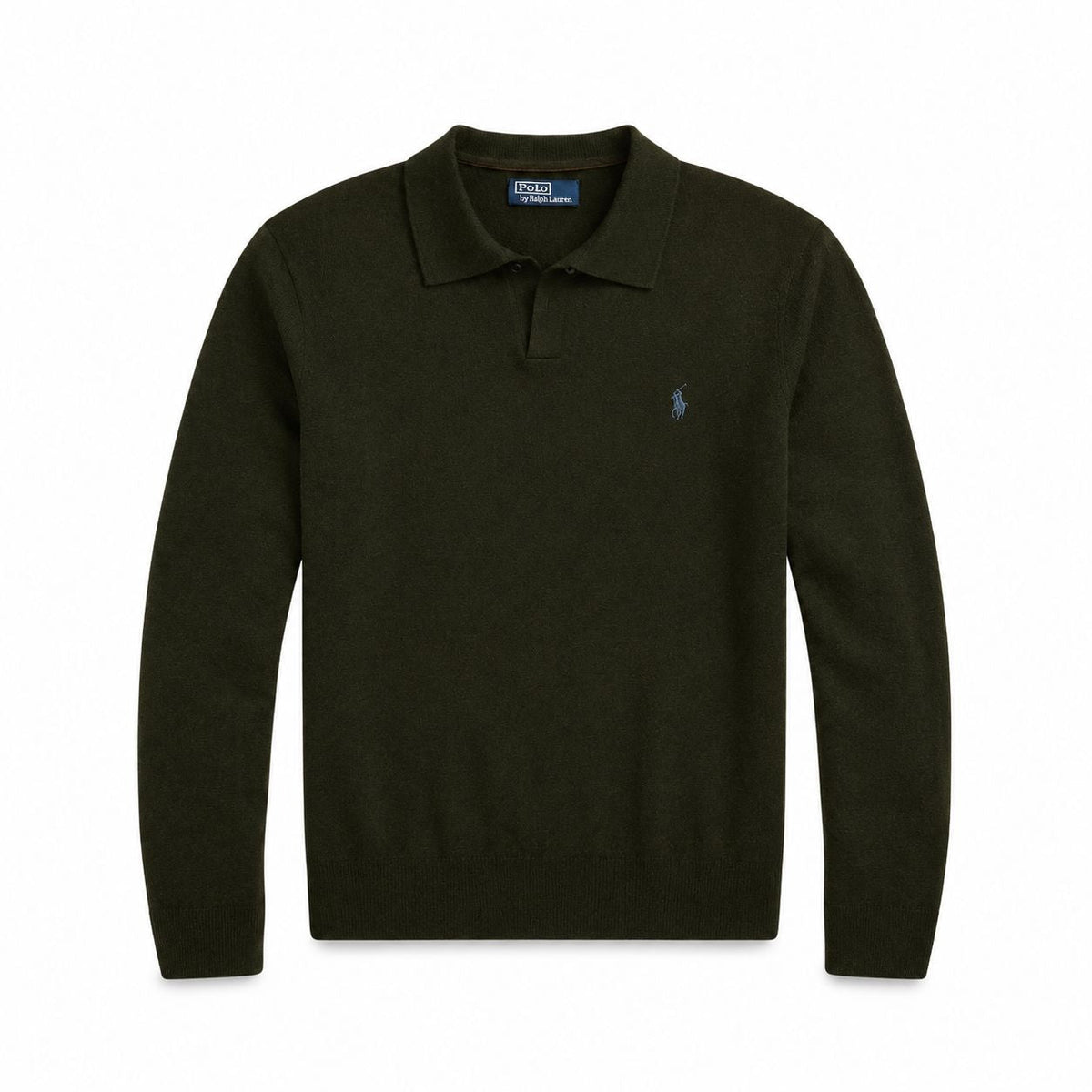Wollpullover mit Johnny-Kragen