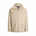 Gabardine-Hoodie mit Reißverschluss Herren