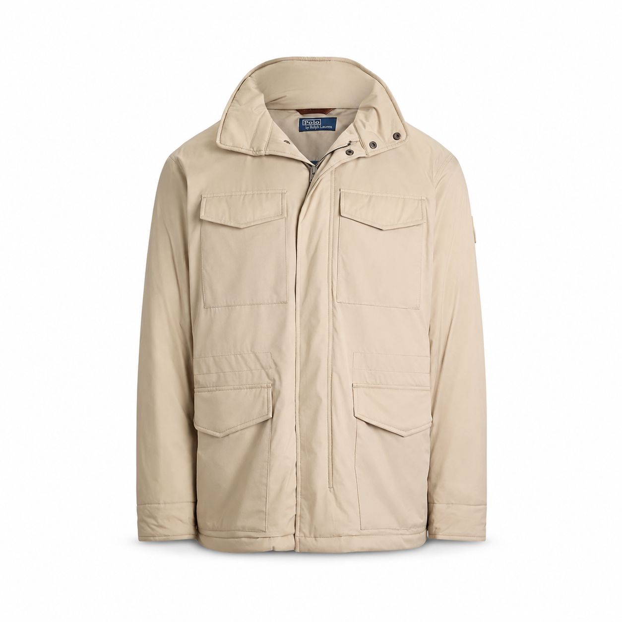 Gabardine-Hoodie mit Reißverschluss Herren
