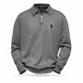 Zopfmuster-Wollpullover