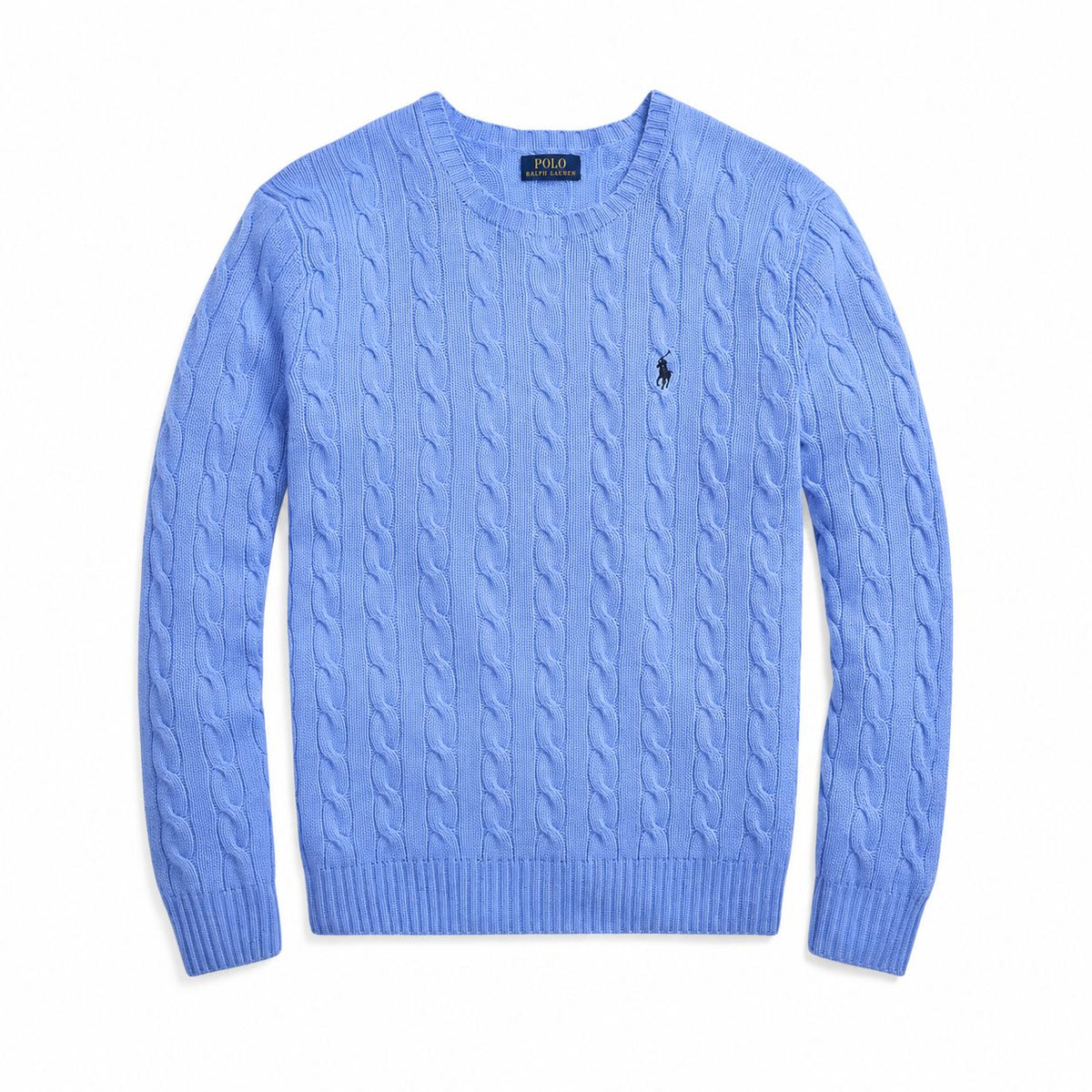 Kaschmir-Woll-Zopfmuster-Pullover