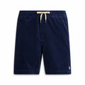 Kurze Hose aus Cordstoff mit Polospiel-Motiv