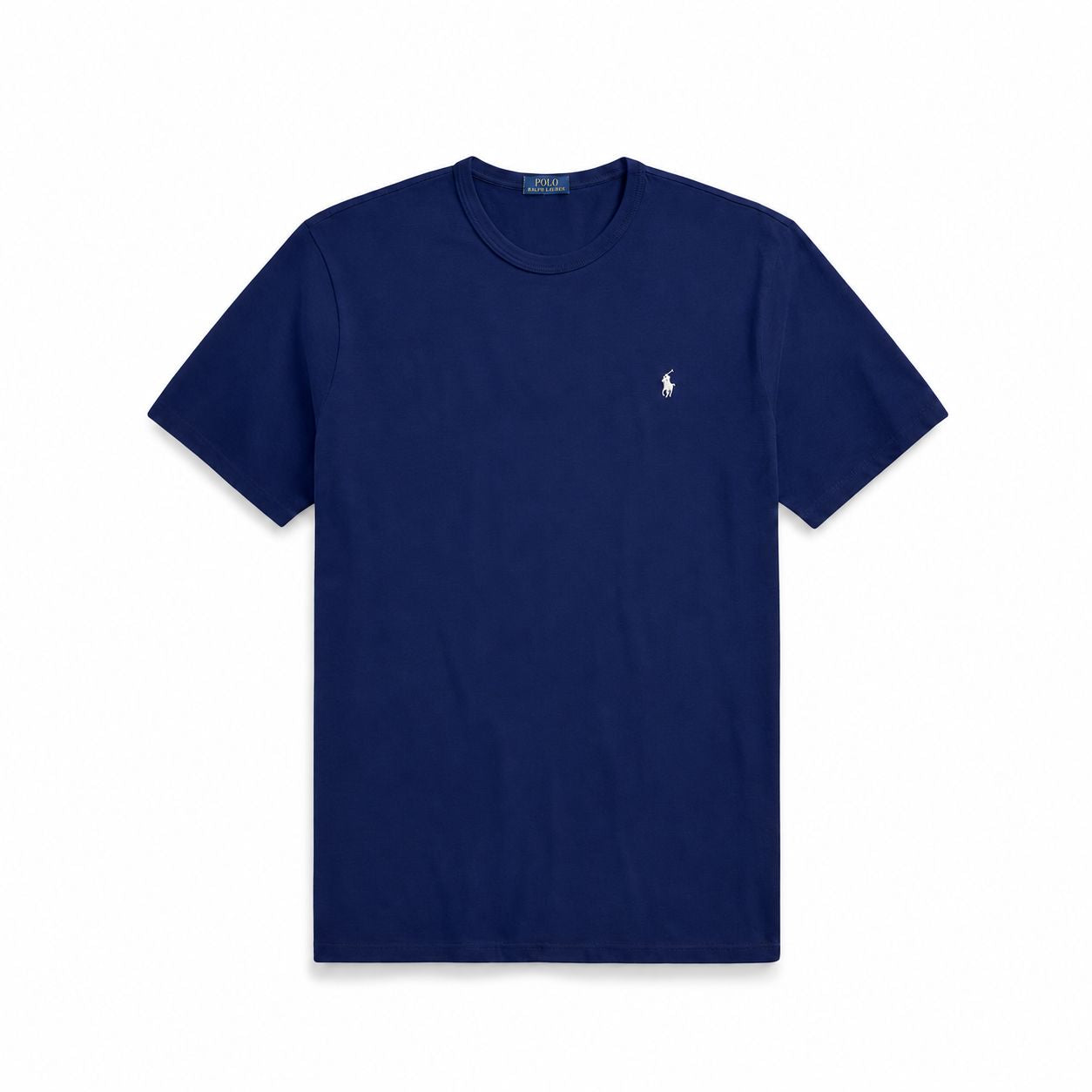 Jersey-Rundhals-T-Shirt Herren