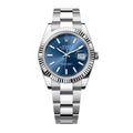 Herrenuhr Blaues Zifferblatt 41mm