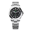 Herrenuhr Schwarzes Zifferblatt