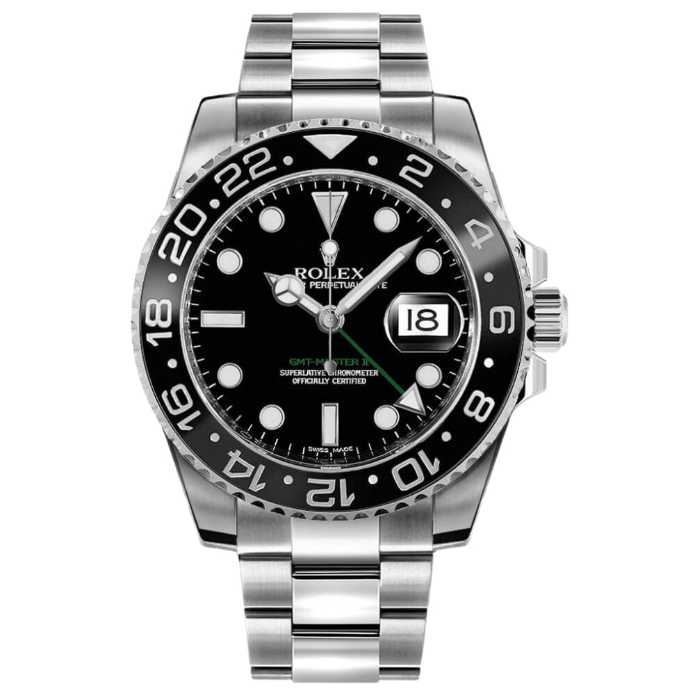 Schwarzes Zifferblatt GMT-Master
