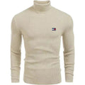 Rollkragenpullover aus Wolle