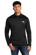 Fleecejacke mit 1/2-Reißverschluss