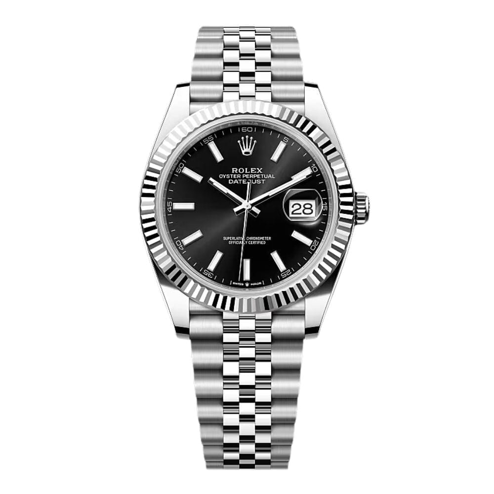 Herrenuhr Schwarzes Zifferblatt 41mm