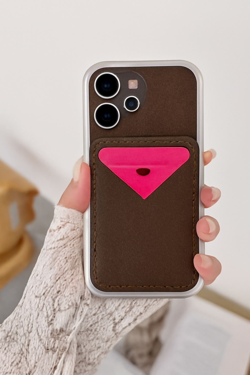 Magnetic Card Holder Phone Case for Apple Series