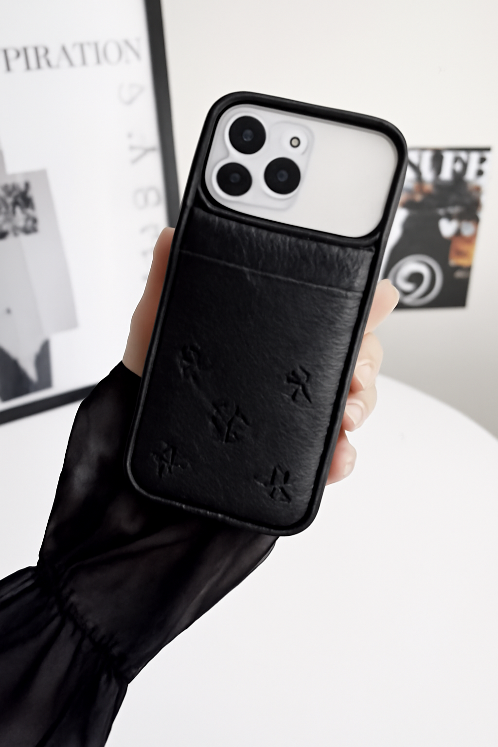 Folding Card Holder with Wallet for Smartphone Models 12-17