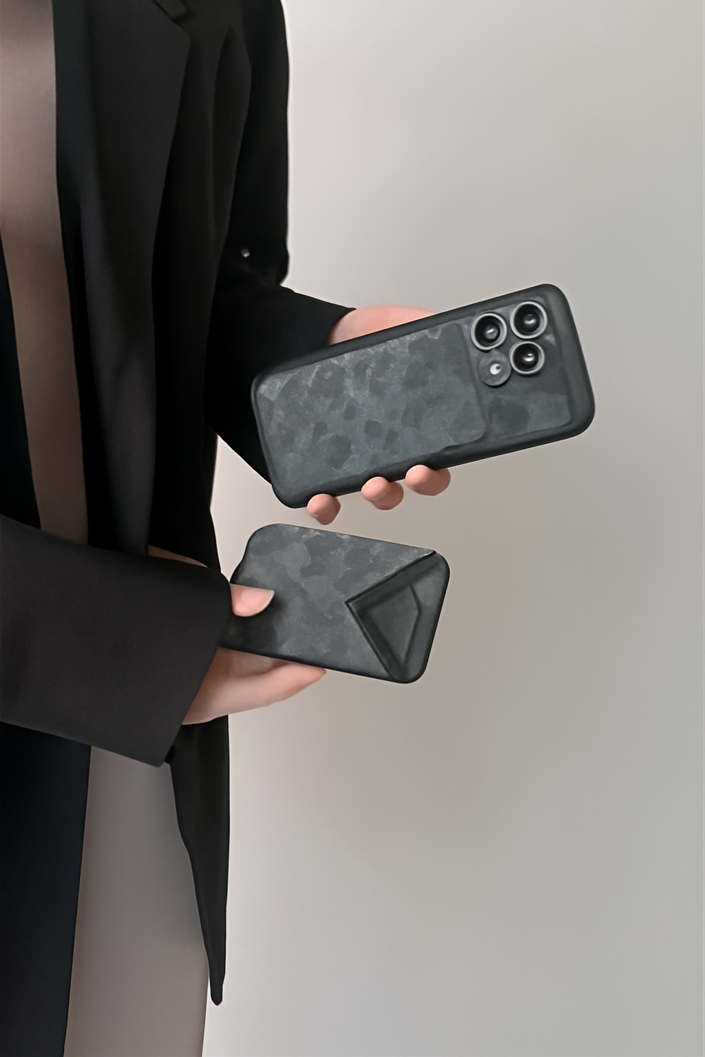 Magnet Card Holder Phone Case for Smartphone Models 13-17