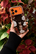 Clear Pattern Phone Case with Card Holder for Smartphone Models 14-17