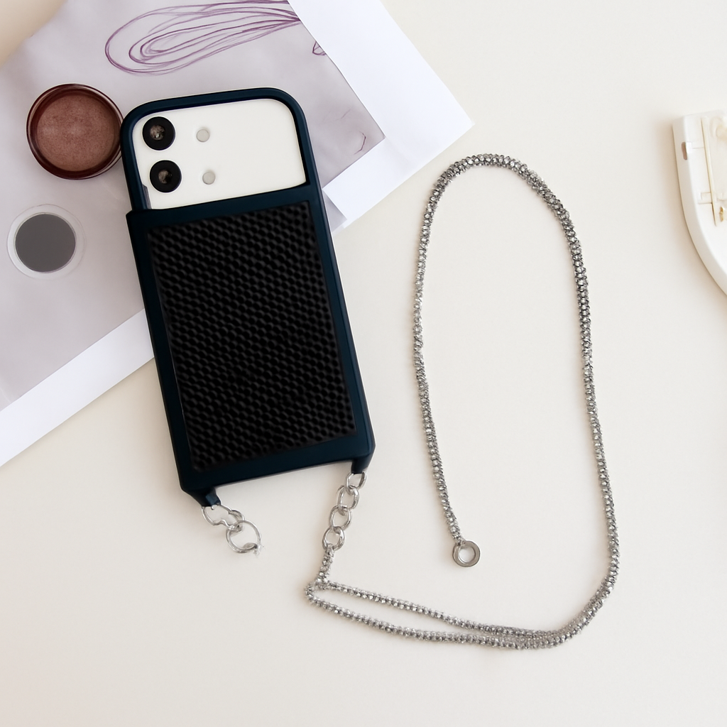 Handyhülle mit Kette für iPhone 12-17