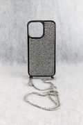 Strassbesetzte Handyhülle für iPhone 12-15
