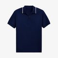 Stretch-Mesh Poloshirt Herren