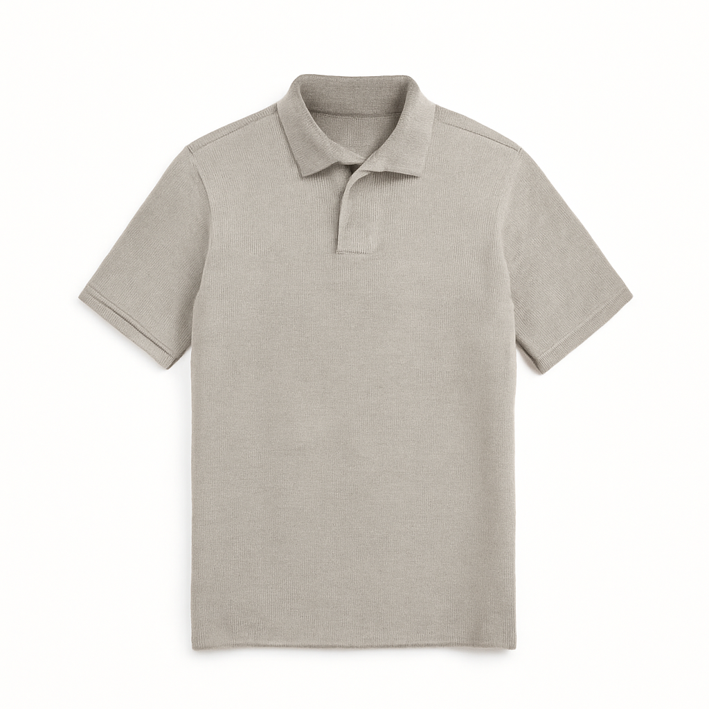Mesh-Poloshirt mit Polo-Bären-Design