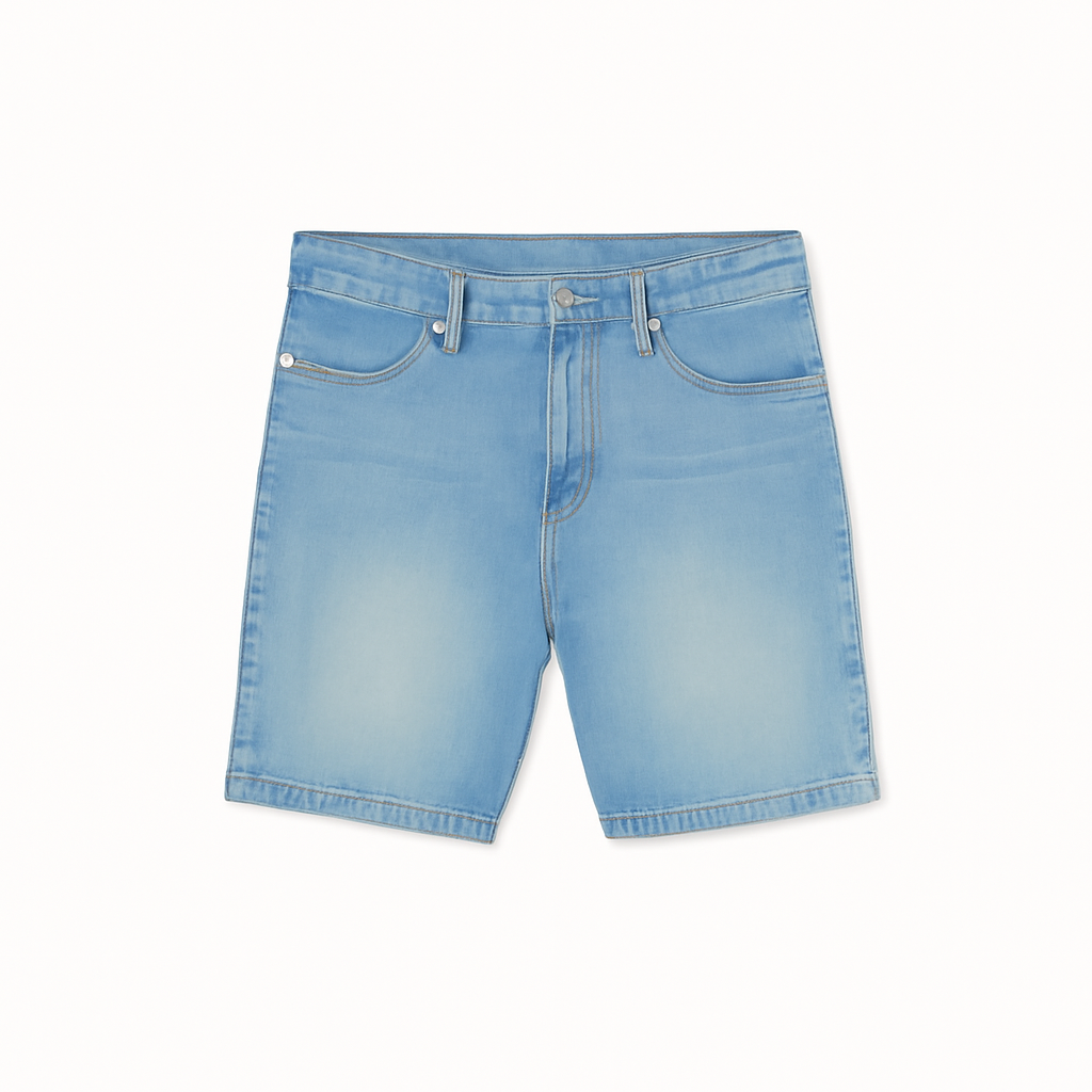 Bermuda-Shorts aus Denim