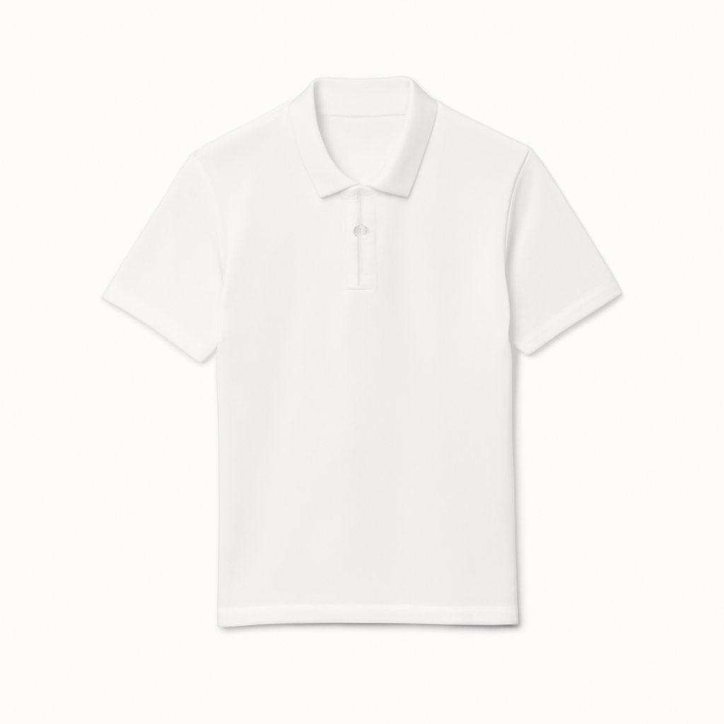 Poloshirt aus Baumwoll-Mix im regulären Schnitt