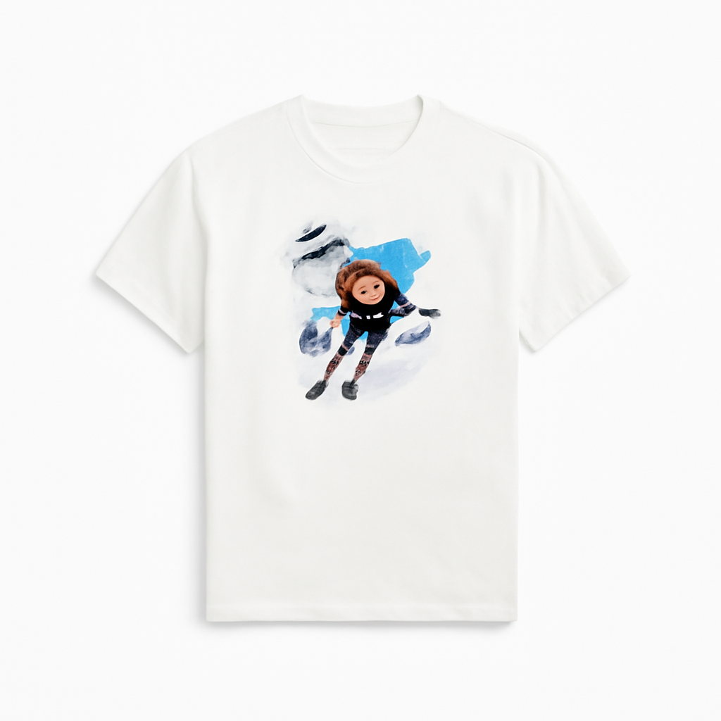 T-Shirt mit Polo-Bären-Motiv