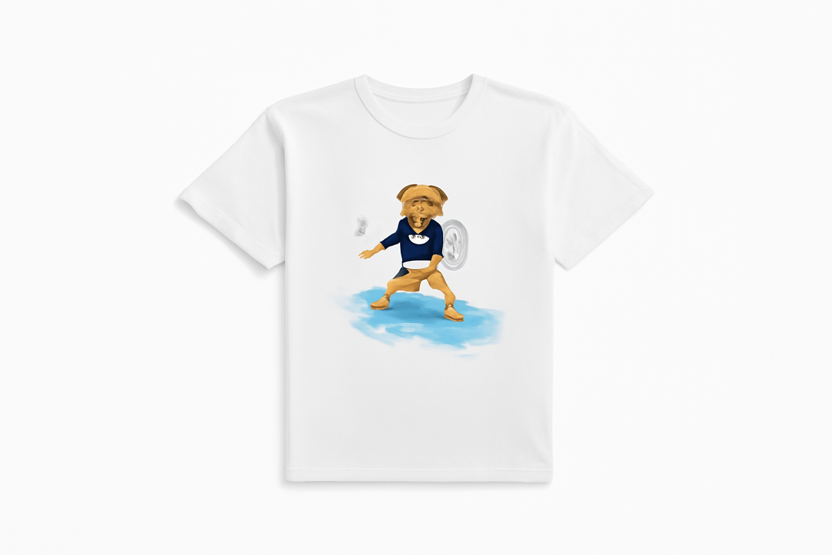 T-Shirt mit Australien Open 2026 Polo-Bären-Motiv
