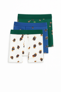 Boxershorts-Set mit Polo-Bären-Motiv