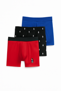 Boxershorts-Set mit Polo-Bären-Motiv