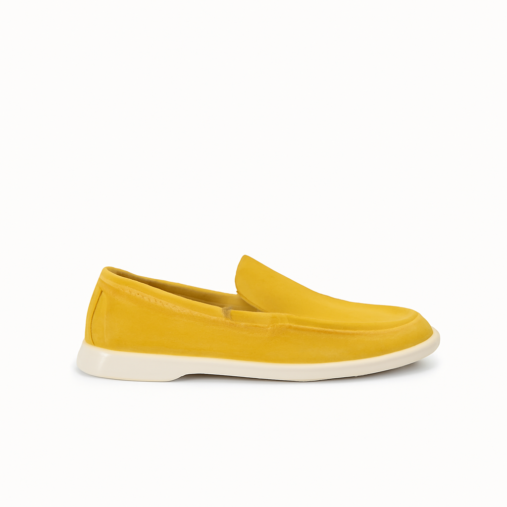 Sommer-Loafer Safrangelb