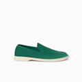 Sommer-Loafer Smaragdgrün