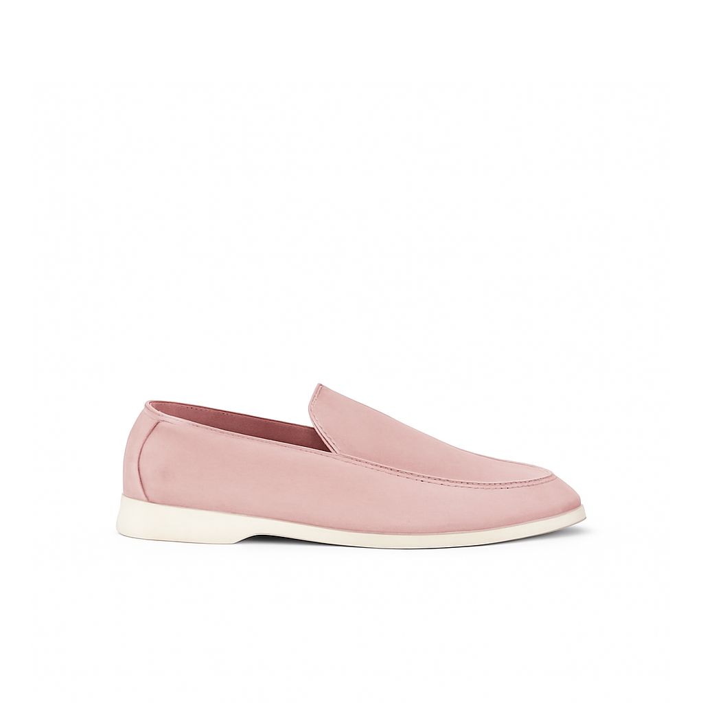 Sommer-Loafer Puderrosa