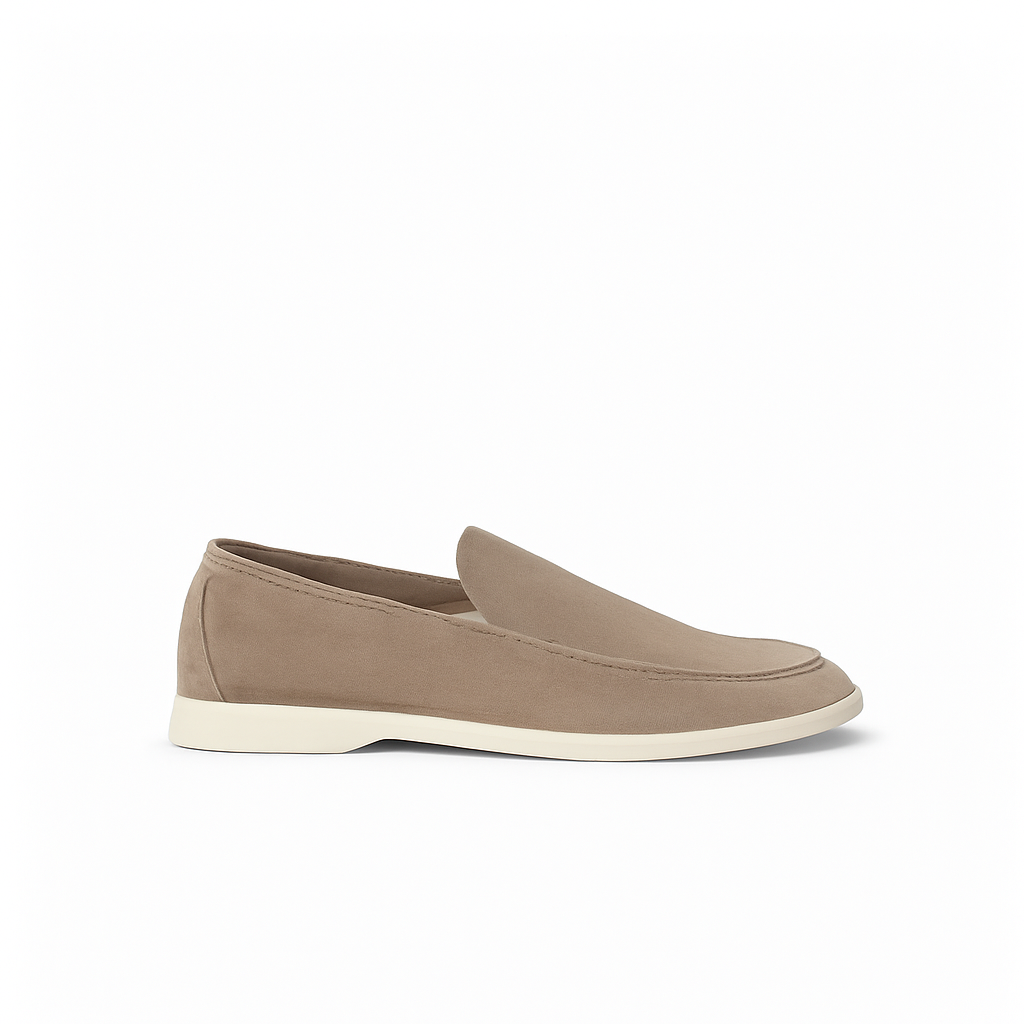 Sommer-Loafer Graubeige