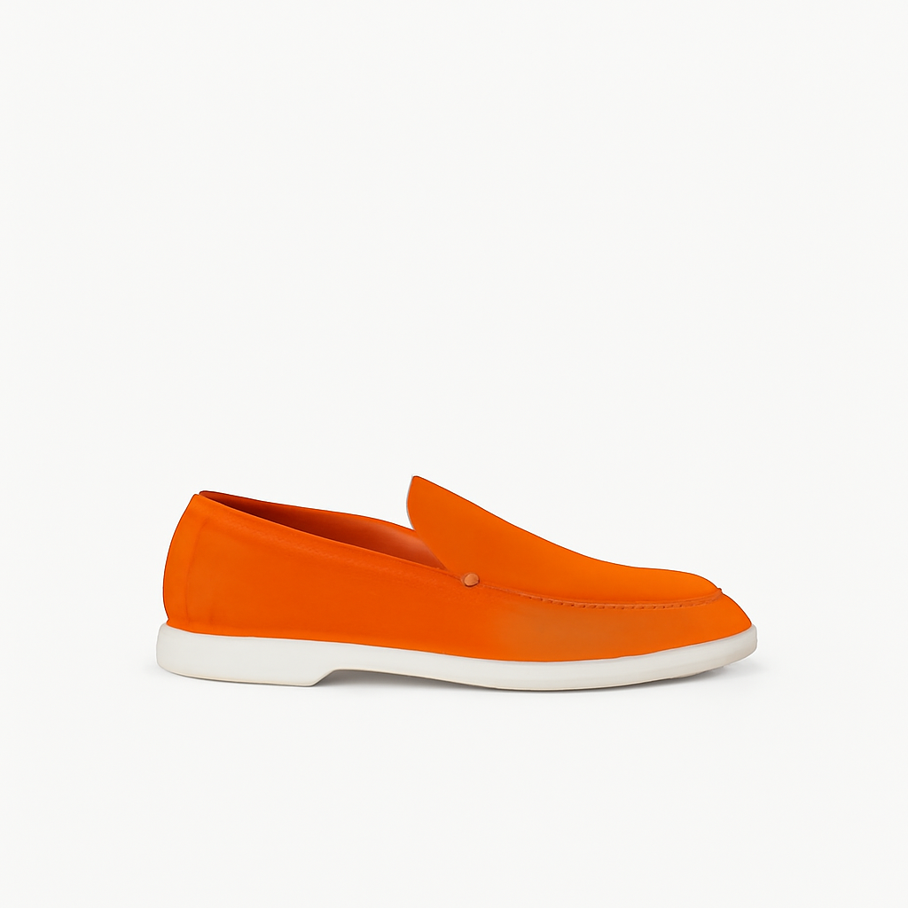 Sommer-Loafer Terrakotta Orange