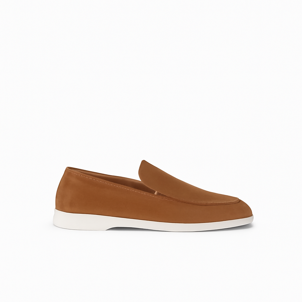 Sommer-Loafer Cognacbraun