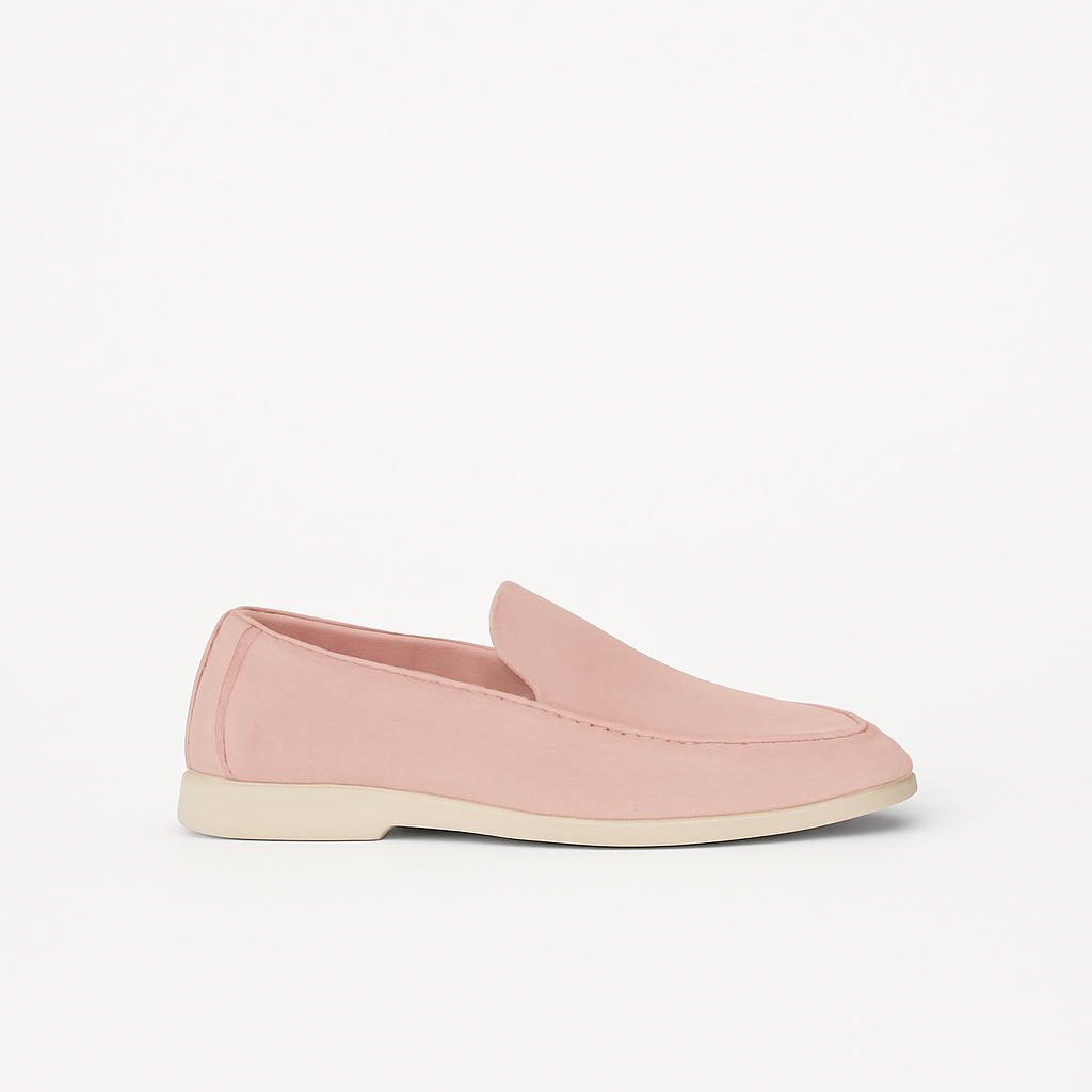 Sommer-Loafer Rosé-Beige