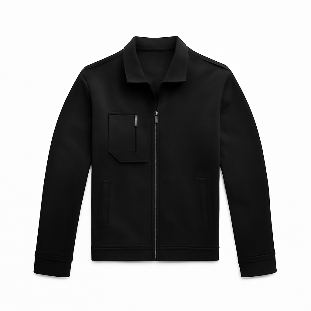 Doppelstrick-Jacke Herren