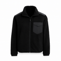 Fleece-Jacke mit Lockenfutter