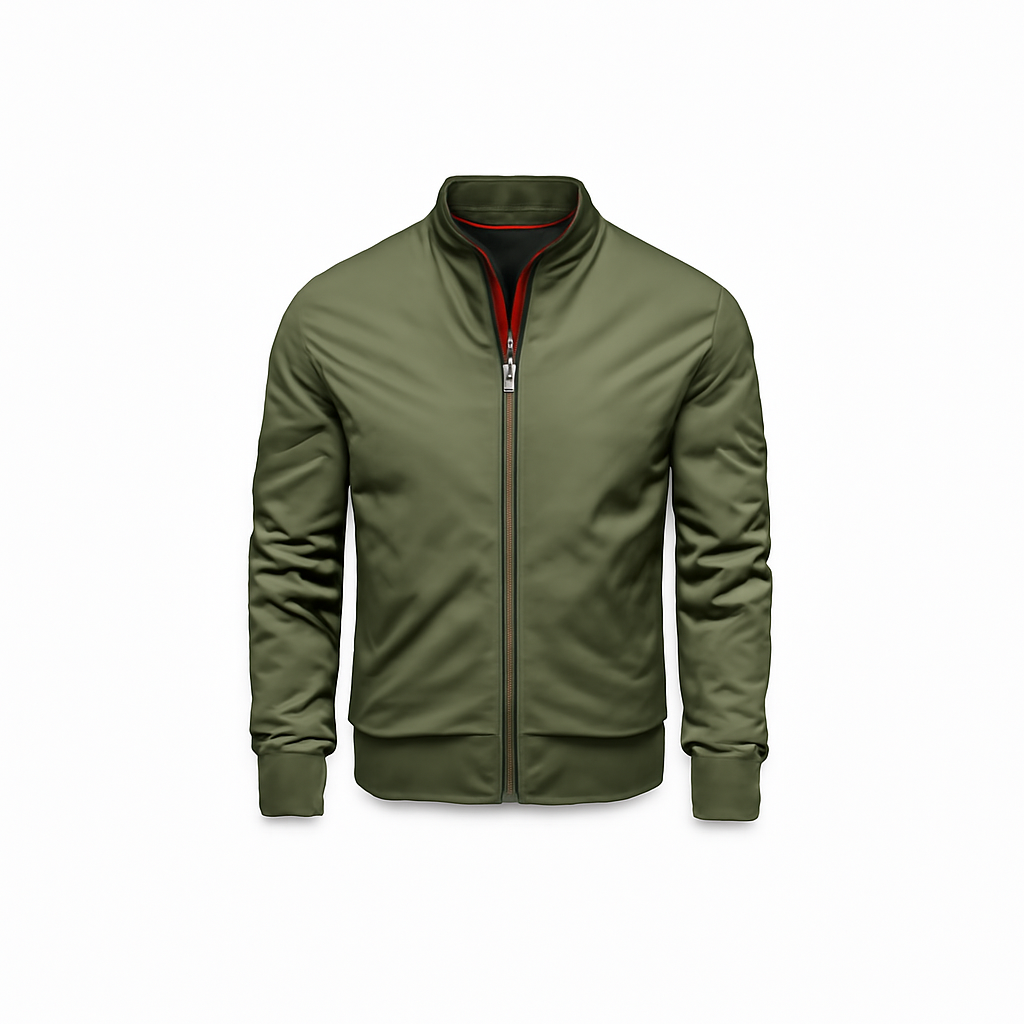 Bomberjacke im klassischen Stil