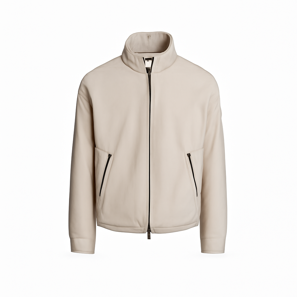 Trenchcoat-Jacke aus Baumwolle
