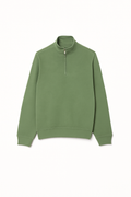 Sweatshirt mit Reißverschluss und hohem Kragen