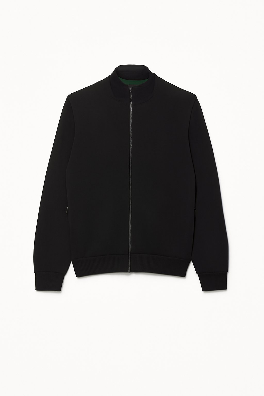 Fleece-Sweatshirt mit Reißverschluss