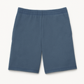 Shorts aus Baumwoll-Fleece mit Wasch-Effekt