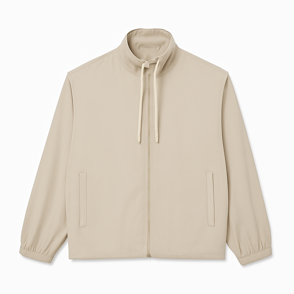 Jacke mit abnehmbarer Kapuze